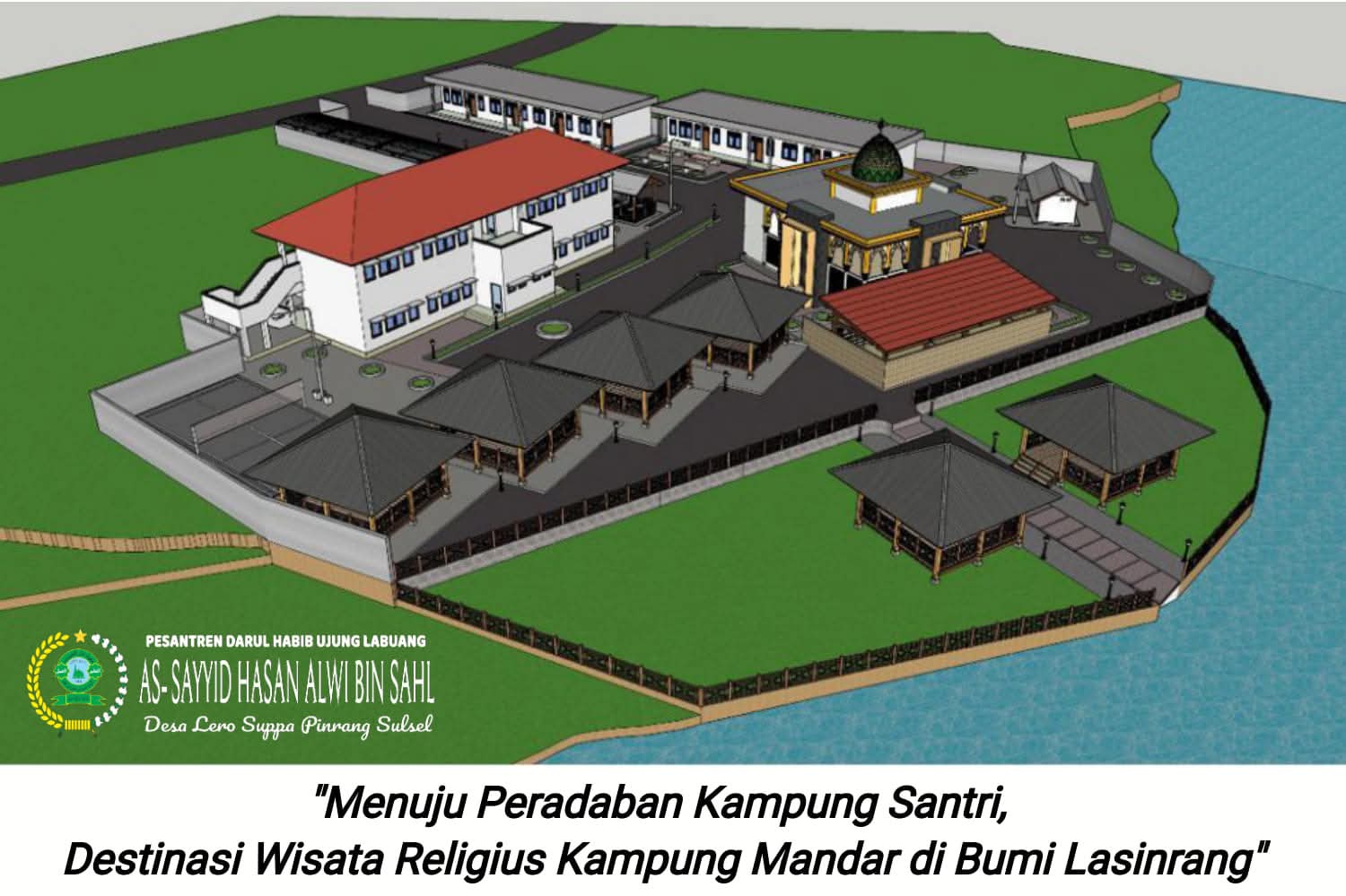 Desain Pesantren Darul Habib